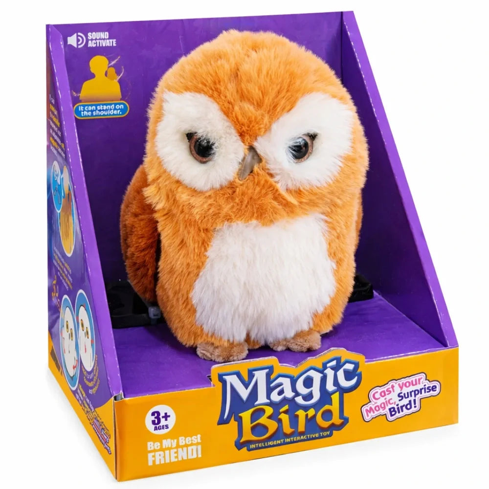 Interactive Talk Back Owl Plush Toy