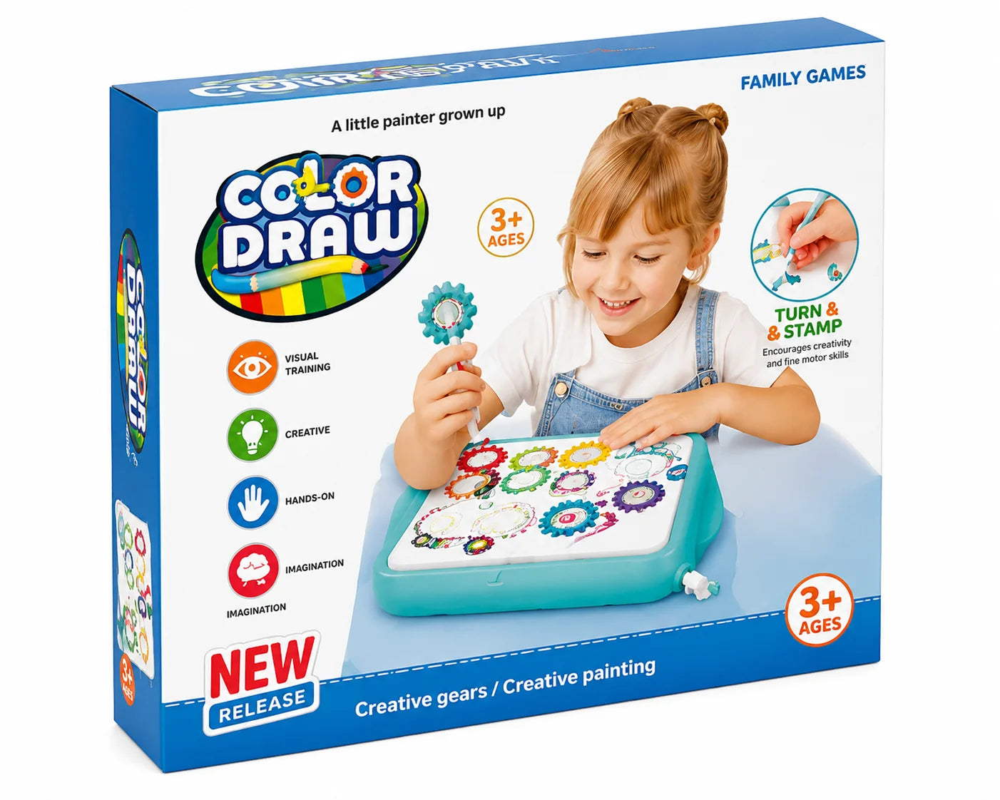 Magic Colour Wheel Drawing Set – Space Edition