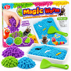 Magic Worm Sensory Play Set with Tray – Large