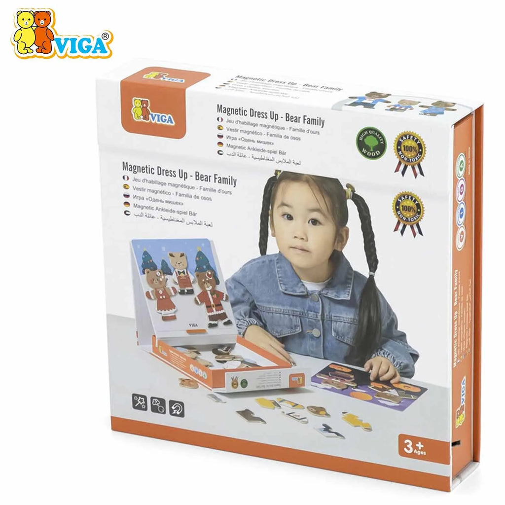 Magnetic Dress Up - Bear Family