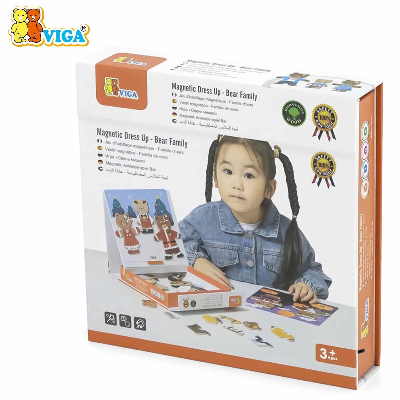 Magnetic Dress Up - Bear Family
