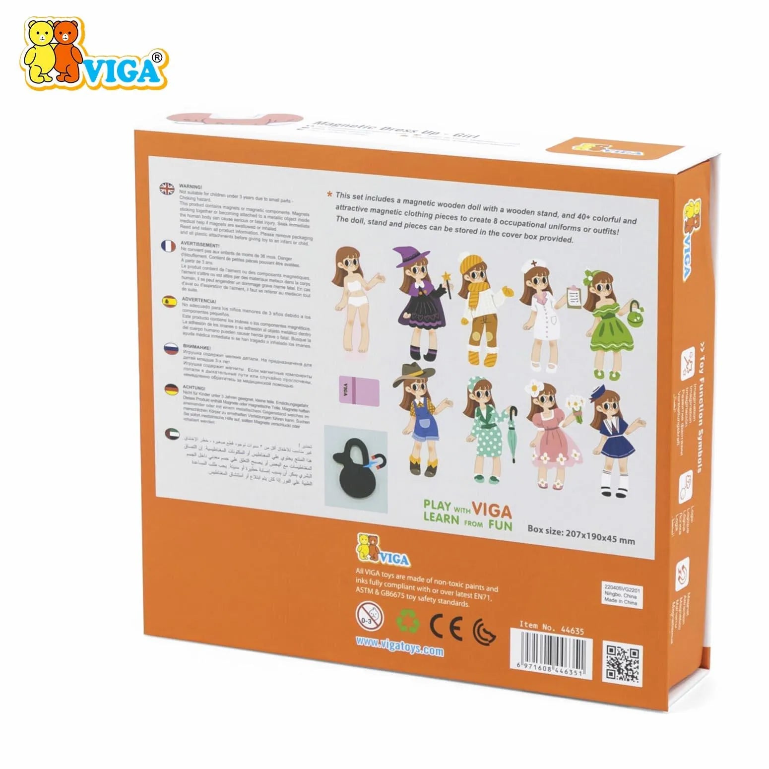 Magnetic Dress Up - Girl