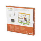 Magnetic Dry Erase and Chalk Board w/Accessories