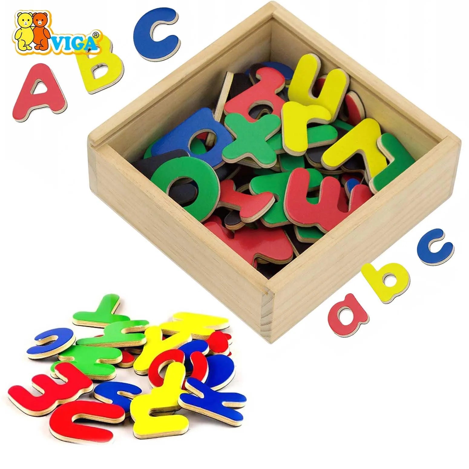 Magnetic Letters - 52pcs