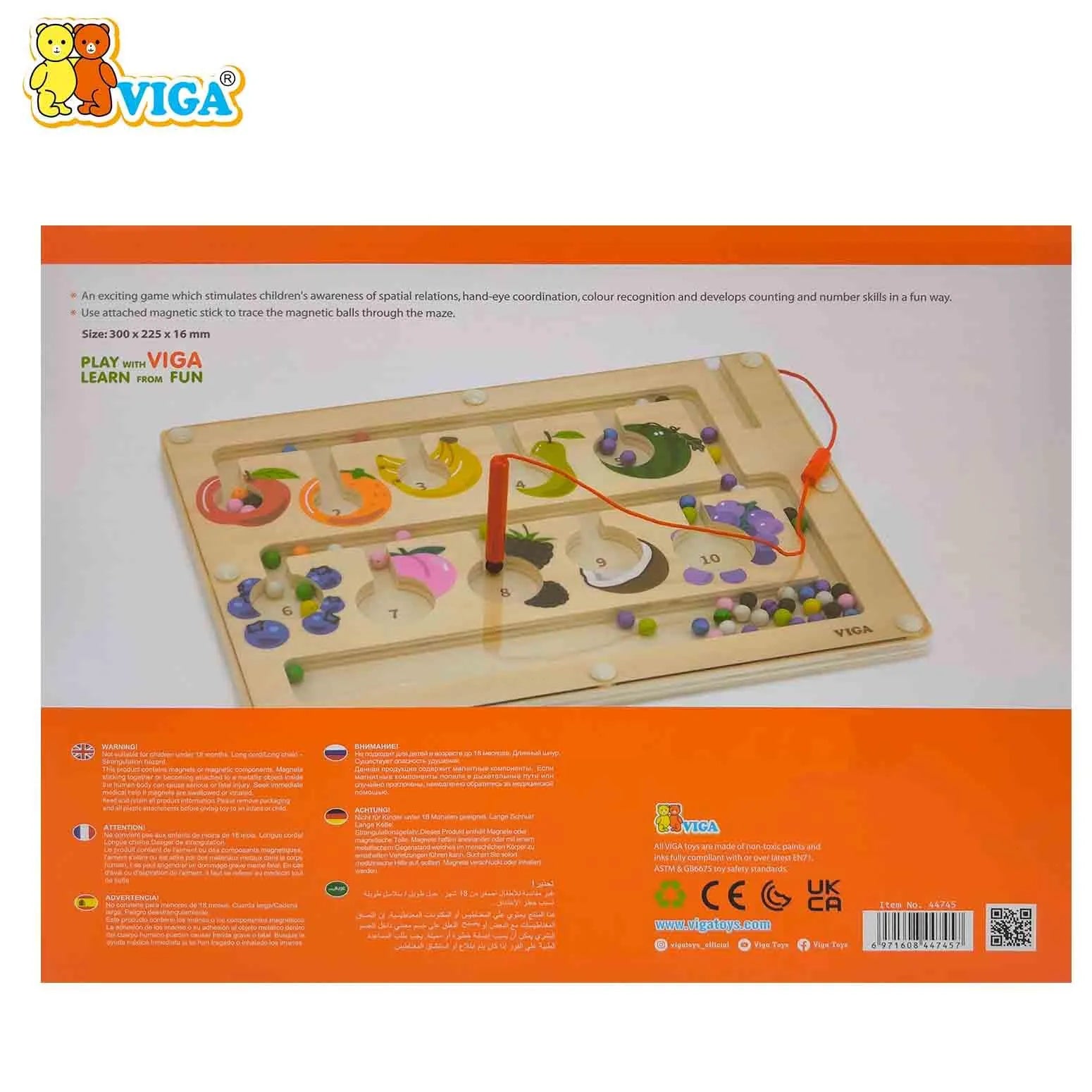 Magnetic Maze - Counting and Colour Sorting