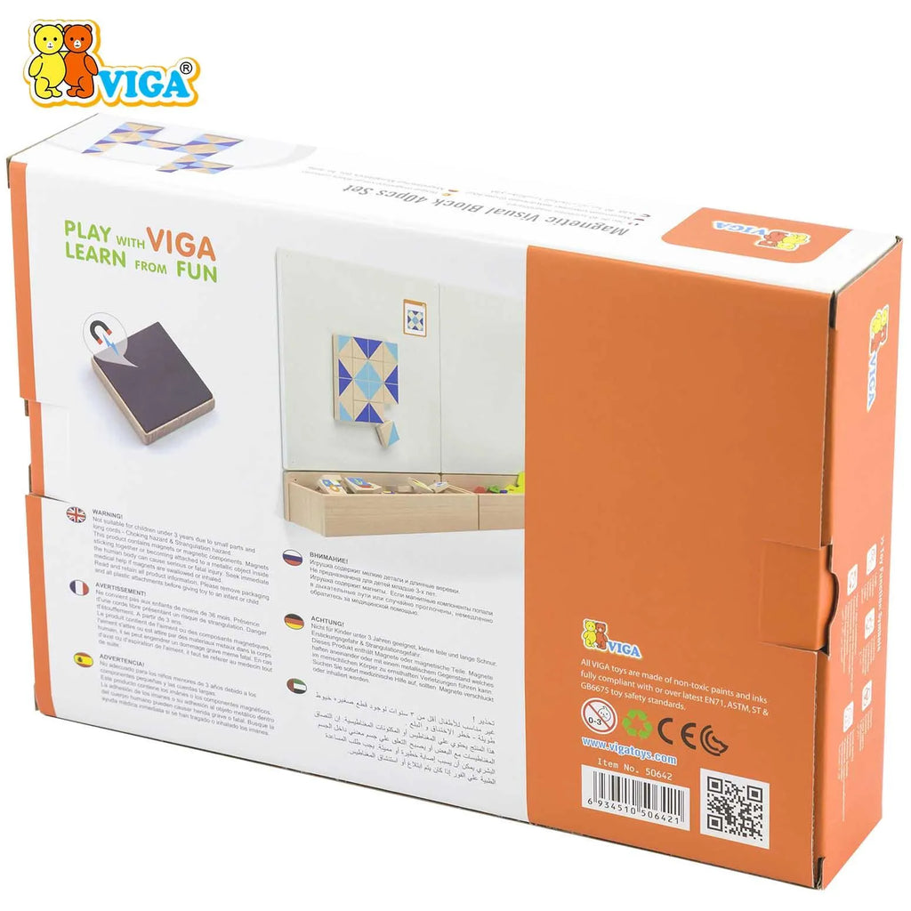 Magnetic Visual Block - 40pcs Set
