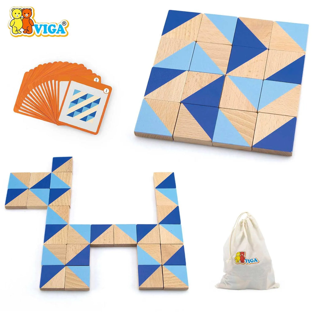 Magnetic Visual Block - 40pcs Set