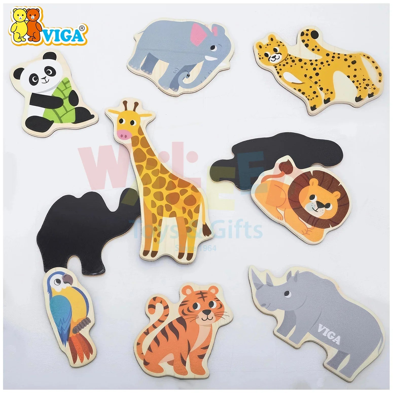 Magnetic Wild Animals (20 pcs)