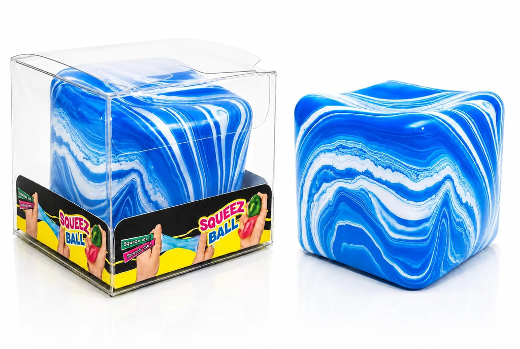 Marble Squeeze Stress Ball Cube