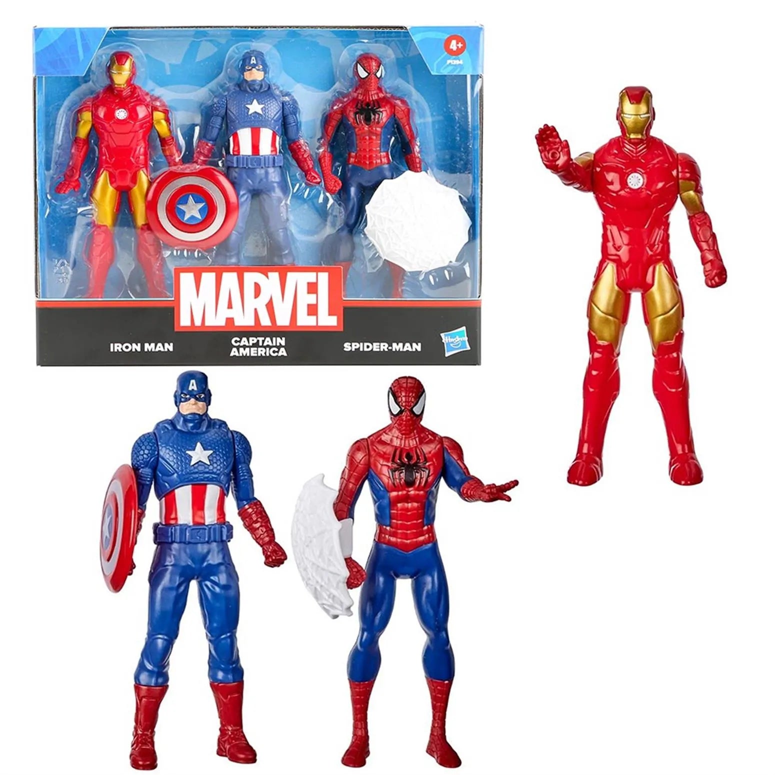 Marvel 3-Pack Action Figures 6-Inch