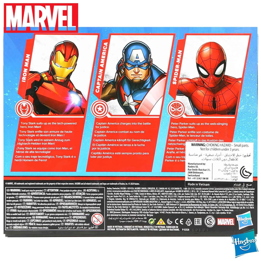 Marvel 3-Pack Action Figures 6-Inch
