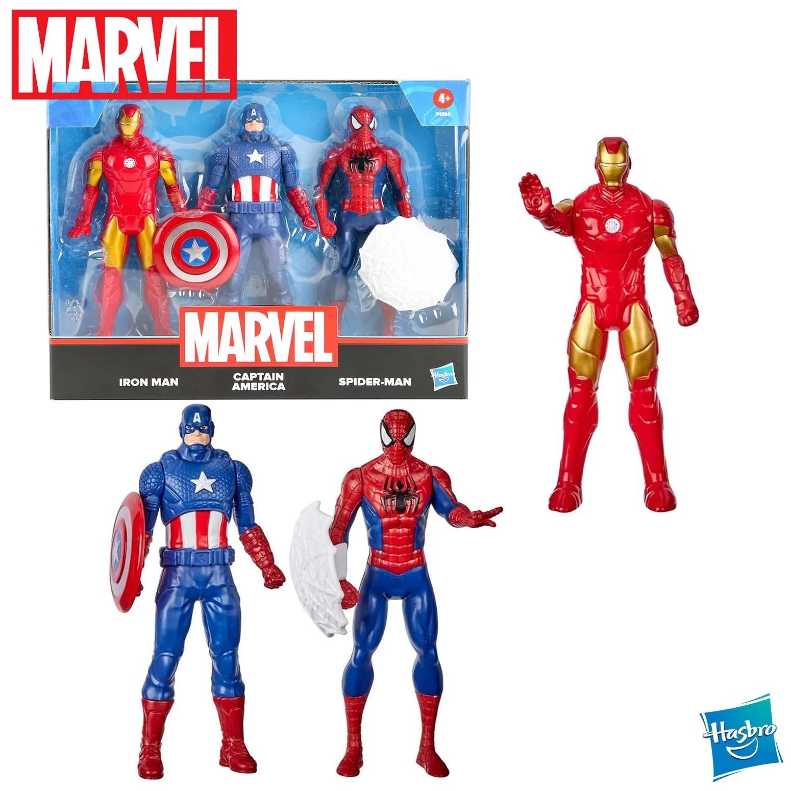 Marvel 3-Pack Action Figures 6-Inch