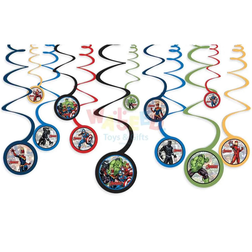 MARVEL POWERS UNITE SPIRAL DECOR