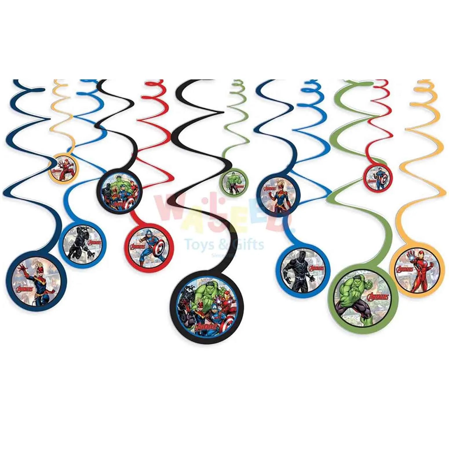 MARVEL POWERS UNITE SPIRAL DECOR