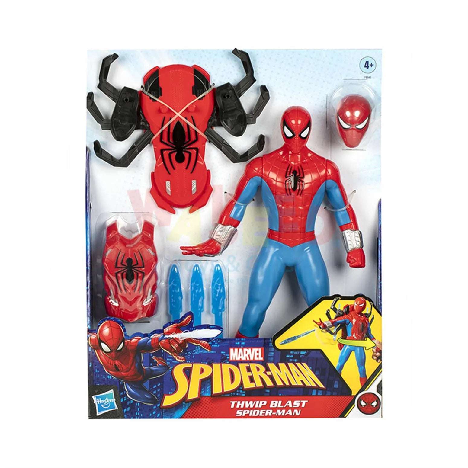 Marvel Spider Man Thwip Blast Action Figure
