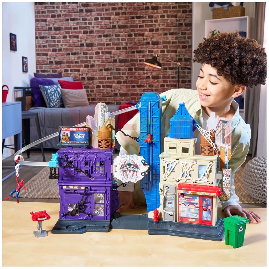 Marvel Spider-Man Web Slinging City Playset