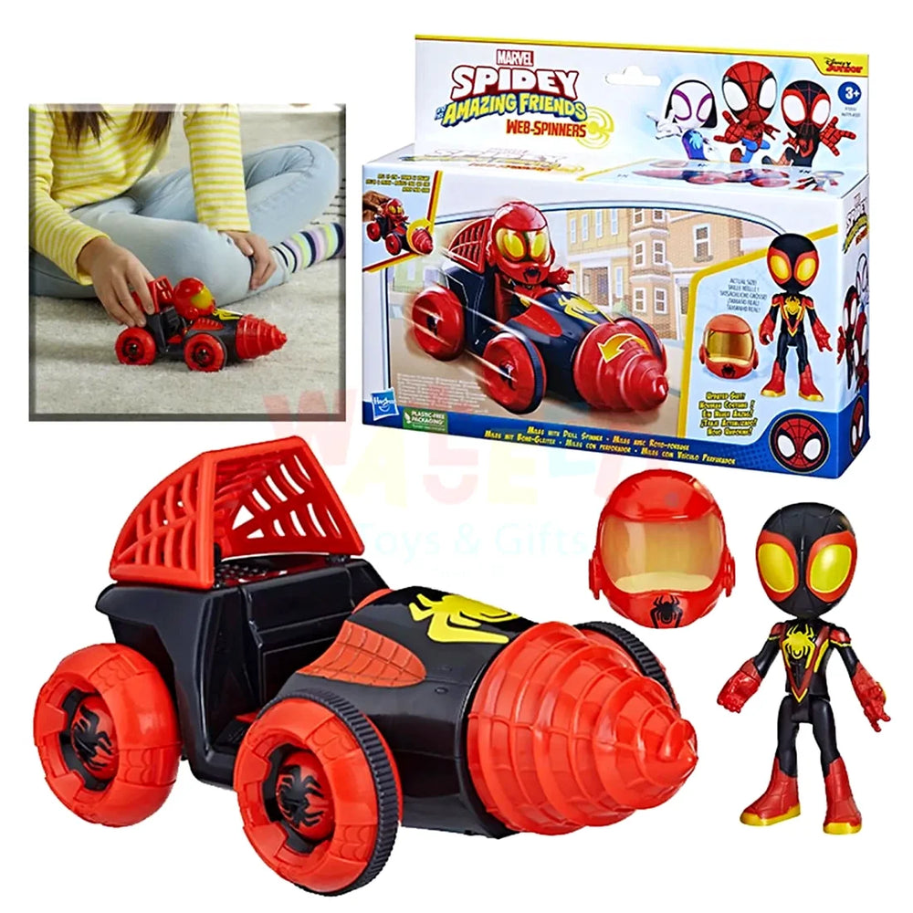 Marvel Spidey Web Spinners Car Toy