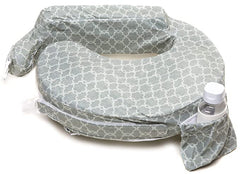 My Brest Friend Deluxe Pillow - Flower Key Grey