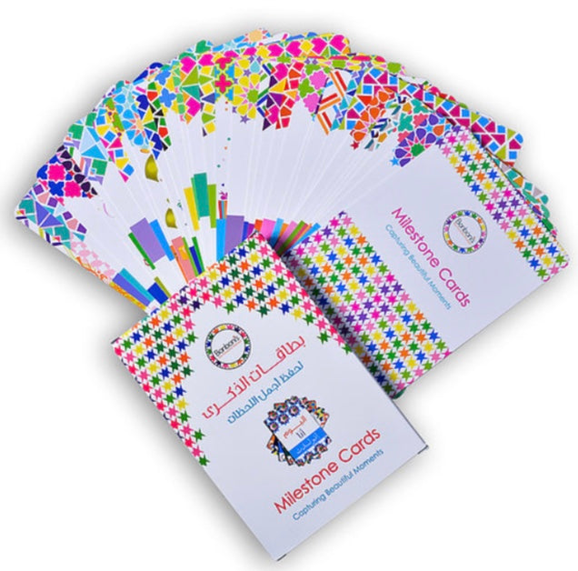 Milestone cards