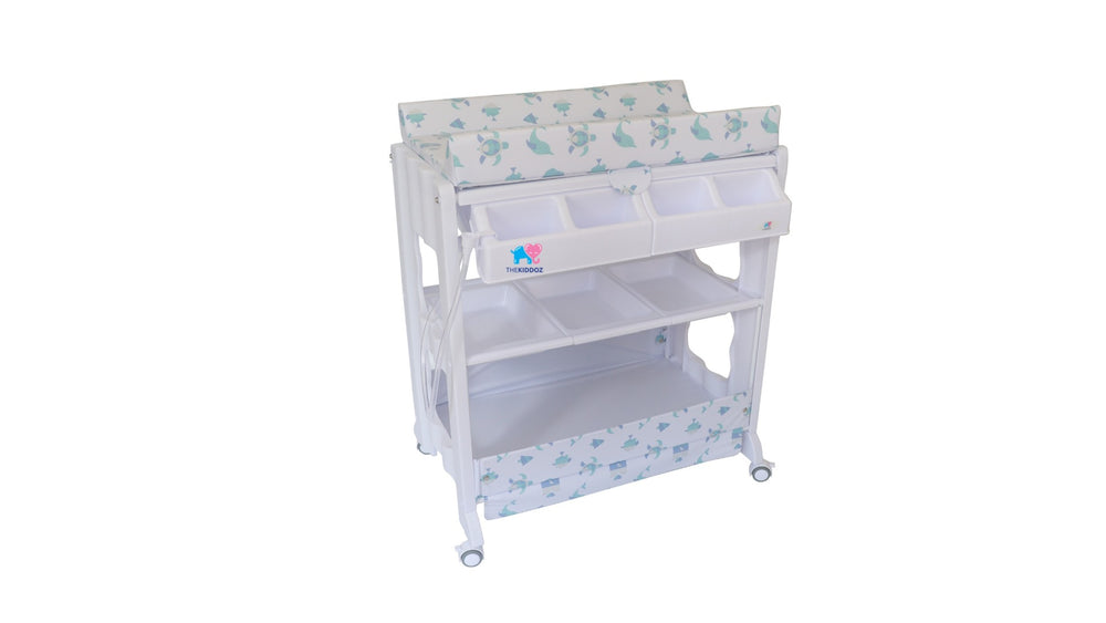 TheKiddoz Changing Table with Bathtub - Animal design