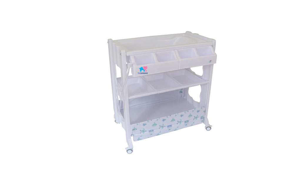 TheKiddoz Changing Table with Bathtub - Animal design