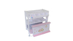 TheKiddoz Changing Table with Bathtub - Girl design