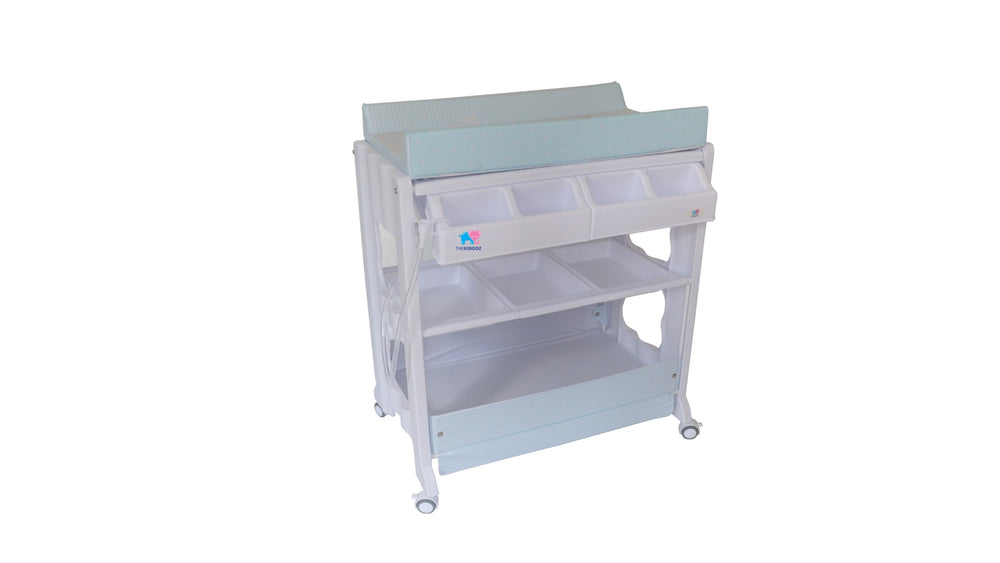 TheKiddoz Changing Table with Bathtub - BOY design