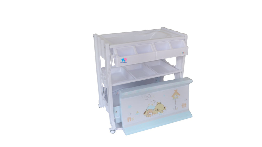 TheKiddoz Changing Table with Bathtub - BOY design