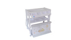 TheKiddoz Changing Table with Bathtub - unisex design