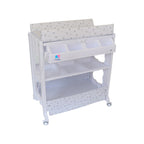 TheKiddoz Changing Table with Bathtub - Star design