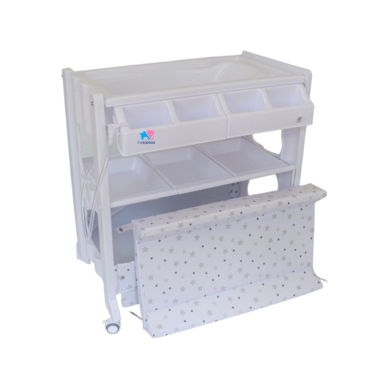 TheKiddoz Changing Table with Bathtub - Star design