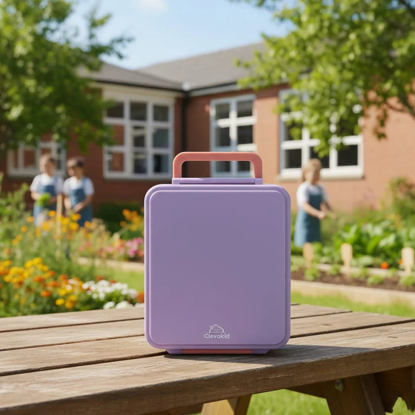 Clevakid Mega Lunch Box Purple Light 1600ML\54 OZ