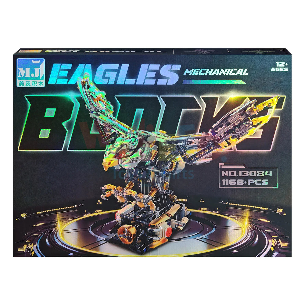 Mechanical Eagle Advanced Building Blocks 1168+ Pieces