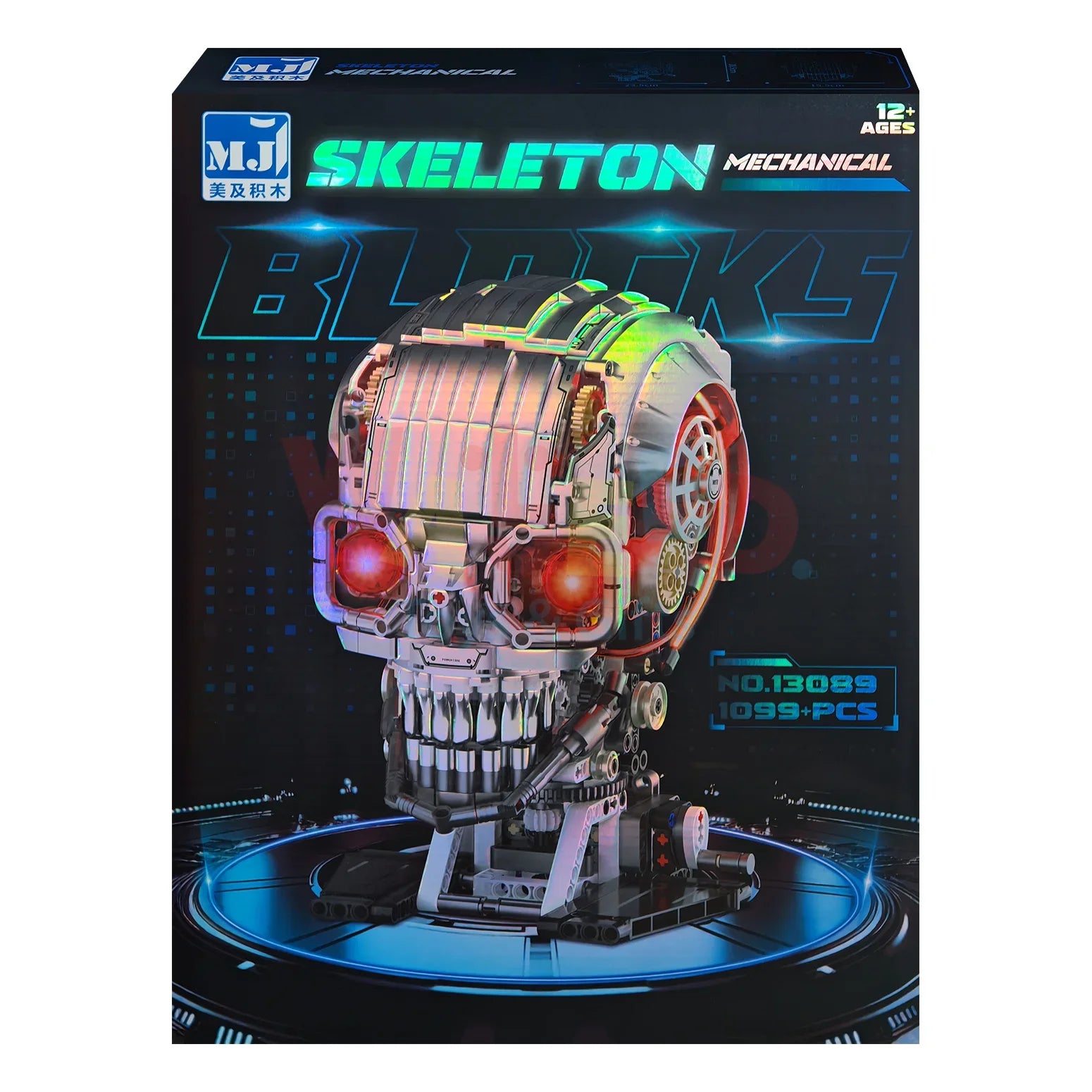 Mechanical Skeleton Robot Building Set 1099+ Pieces