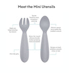 Ezpz Mini Utensils - Gray