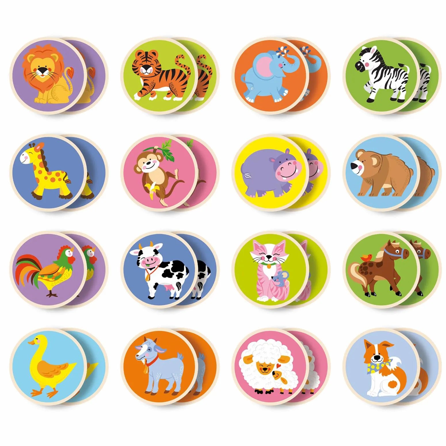Memory Set Animals