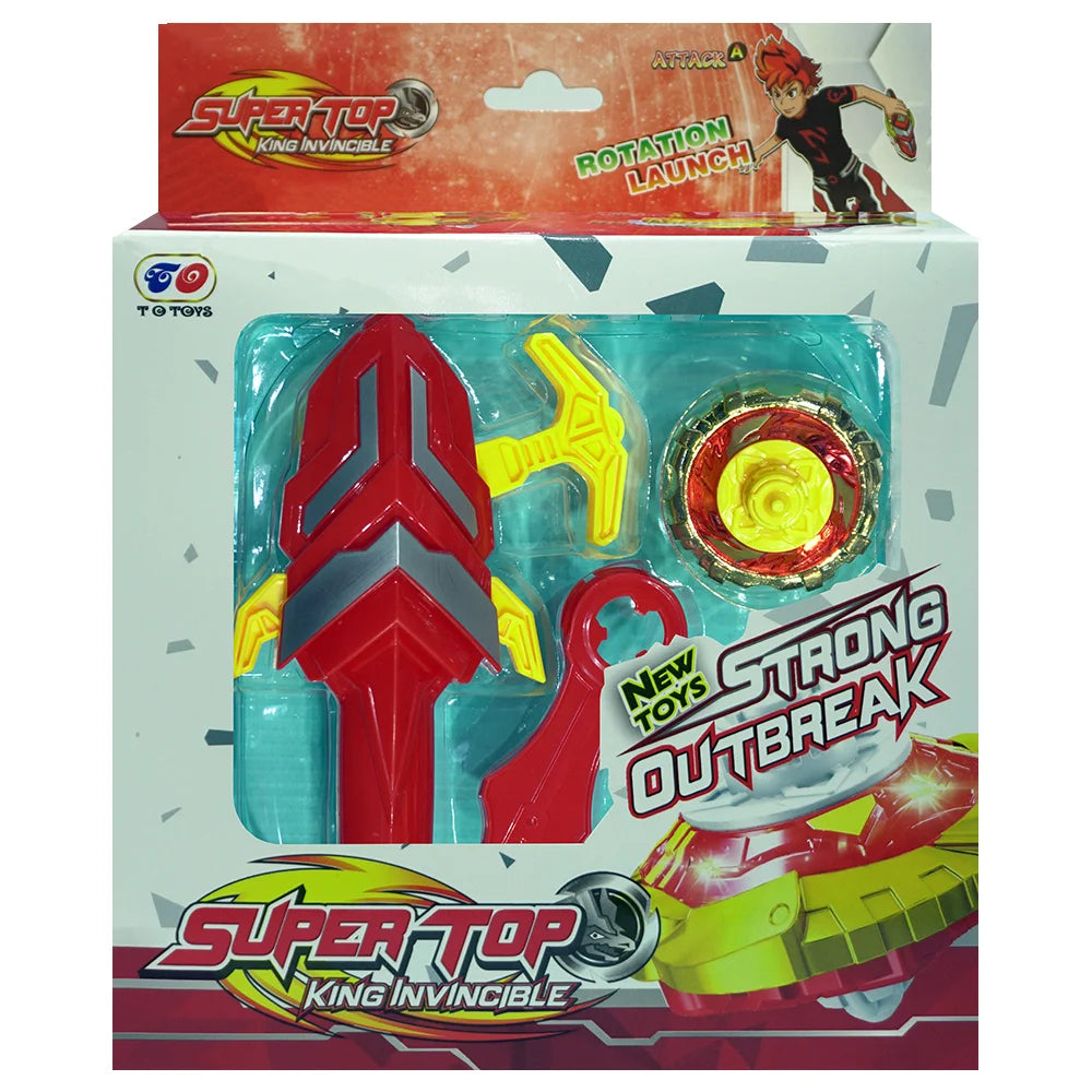 Metal Top Spinner with Lights