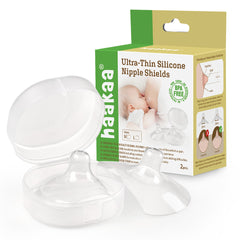 Haakaa Ultra- Thin Silicone Nipple Shields - Large
