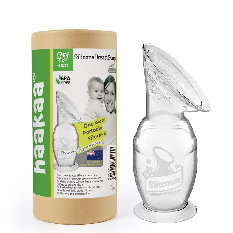 Haakaa Silicone Breast Pump 100ml 1