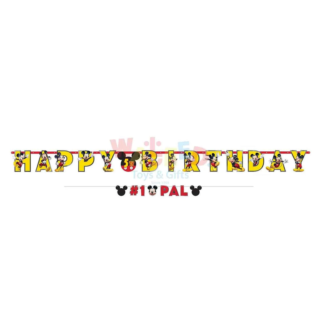 MICKEY MOUSE LETTER BANNER KIT