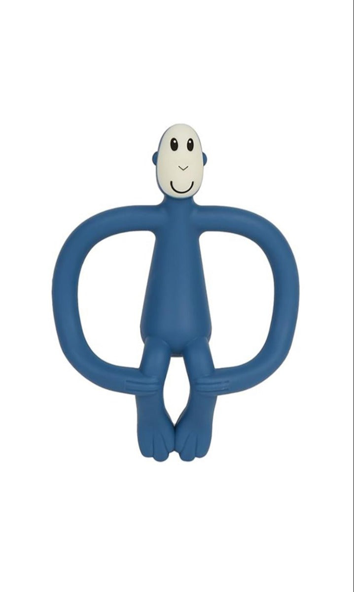 Matchstick Monkey - Original Teething Toy - Airfoce Blue