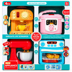 Mini Home Appliances Playset – 4 Pcs