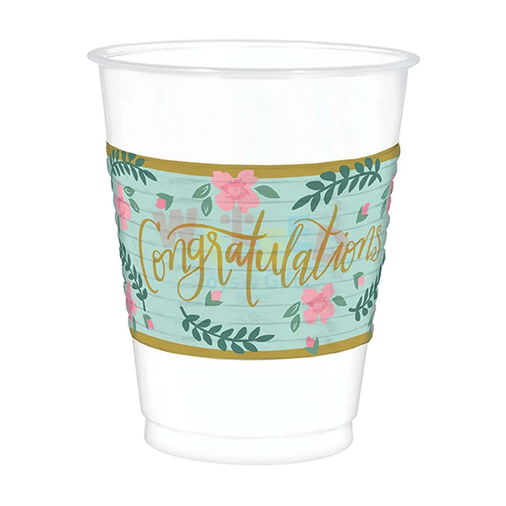 MINI TO BE METALLICPLASTICCUPS16OZ