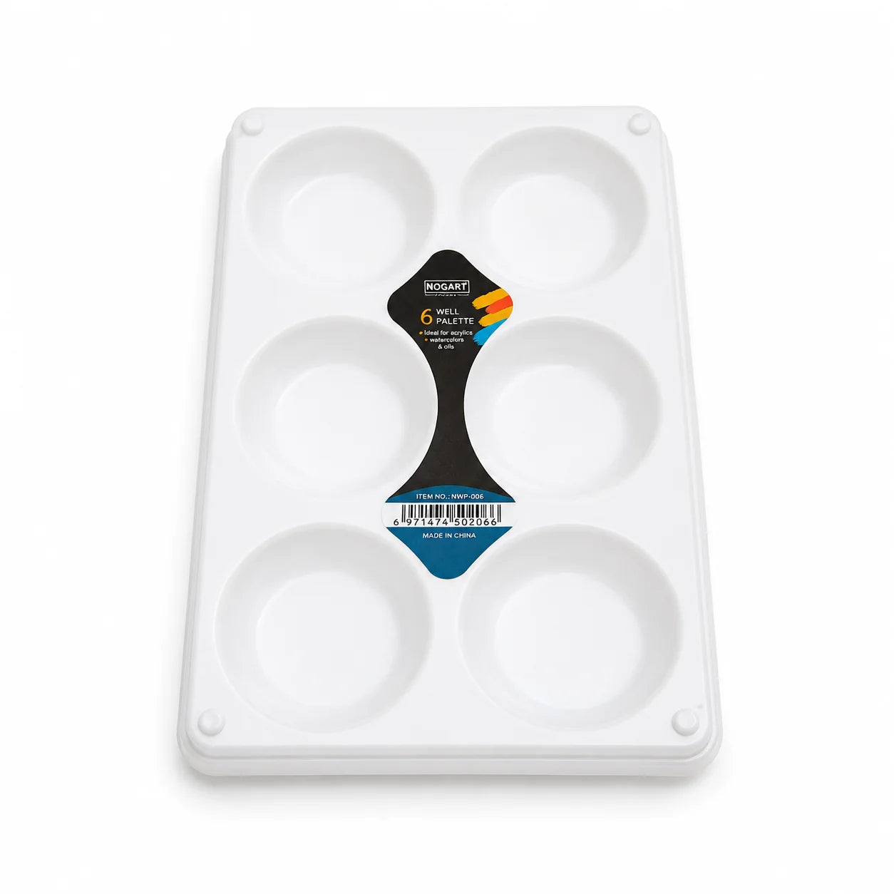 Mogart- Plastic palette, size 22x l5x2.3cm