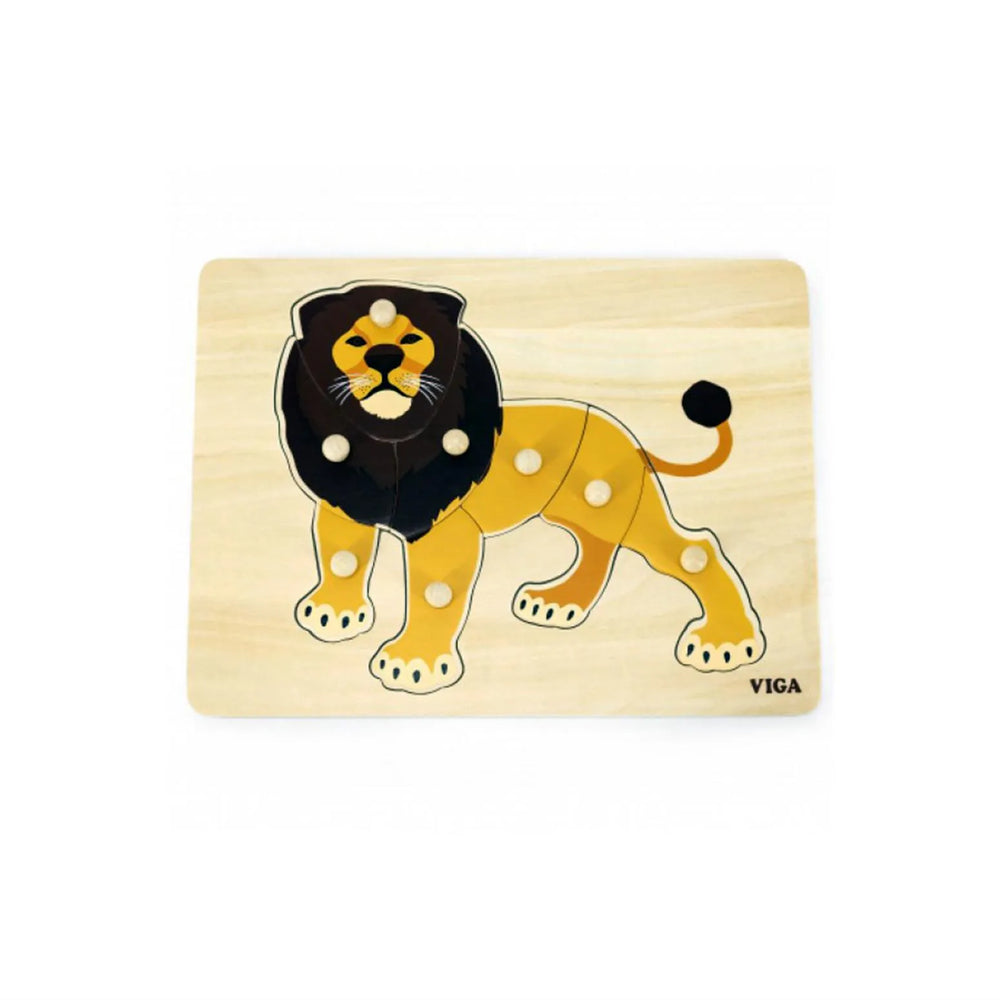 Viga Montessori Puzzle Lion