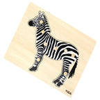 Viga Montessori Puzzle Zebra