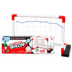 Moving Soccer Goal Set with Ball