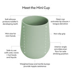 Ezpz Mini Cup & Straw Training System - Sage
