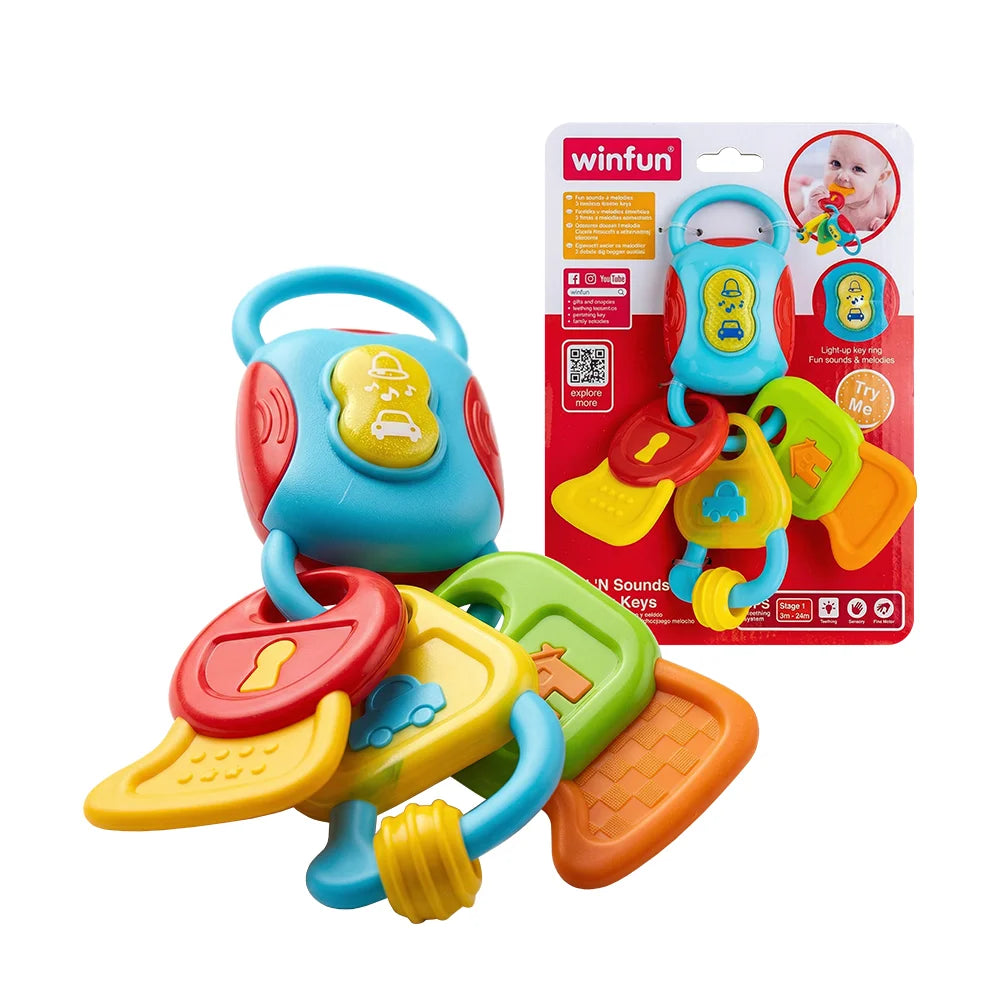 Musical Car Keys Toy for Kids
