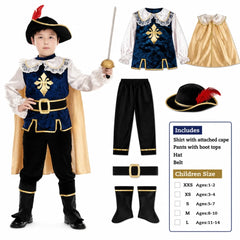 Musketeer Costume for Kids